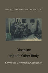 front cover of Discipline and the Other Body