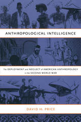 front cover of Anthropological Intelligence