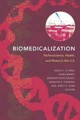 front cover of Biomedicalization