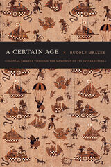 front cover of A Certain Age