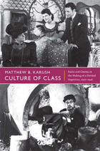 front cover of Culture of Class