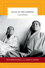 front cover of Given to the Goddess