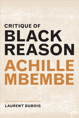 front cover of Critique of Black Reason