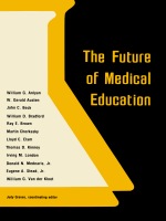 front cover of The Future of Medical Education