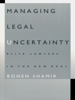 front cover of Managing Legal Uncertainty