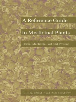 front cover of A Reference Guide to Medicinal Plants