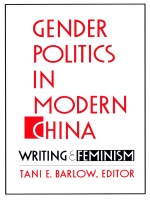 front cover of Gender Politics in Modern China