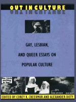 front cover of Out in Culture