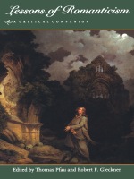 front cover of Lessons of Romanticism