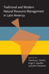 front cover of Traditional and Modern Natural Resource Management in Latin America