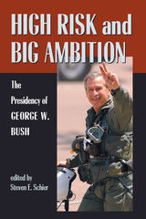 front cover of High Risk And Big Ambition