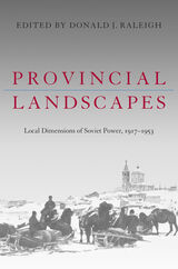 front cover of Provincial Landscapes