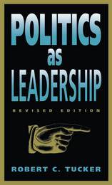 front cover of Politics as Leadership
