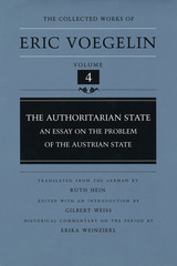 front cover of The Authoritarian State (CW4)
