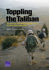 front cover of Toppling the Taliban