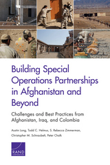 front cover of Building Special Operations Partnerships in Afghanistan and Beyond