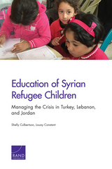 front cover of Education of Syrian Refugee Children