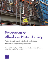 front cover of Preservation of Affordable Rental Housing