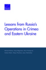 front cover of Lessons from Russia's Operations in Crimea and Eastern Ukraine