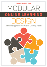 front cover of Modular Online Learning Design