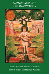 front cover of Esotericism, Art and Imagination