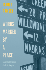 front cover of Words Marked by a Place