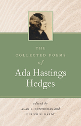 front cover of The Collected Poems of Ada Hastings Hedges