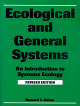 front cover of Ecological and General Systems