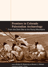 front cover of Frontiers in Colorado Paleoindian Archaeology