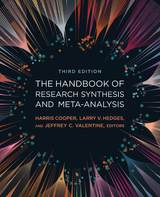 front cover of The Handbook of Research Synthesis and Meta-Analysis