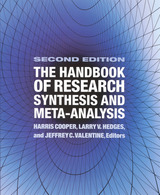 front cover of The Handbook of Research Synthesis and Meta-Analysis