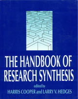 front cover of The Handbook of Research Synthesis
