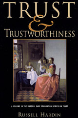 front cover of Trust and Trustworthiness