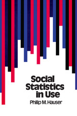 front cover of Social Statistics in Use