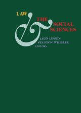 front cover of Law and the Social Sciences