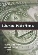 front cover of Behavioral Public Finance