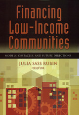 front cover of Financing Low Income Communities