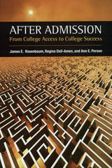 front cover of After Admission
