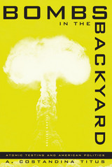 front cover of Bombs in the Backyard
