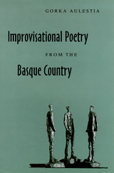 front cover of Improvisational Poetry From The Basque Country