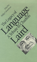 front cover of The Legacy Of Language