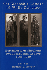 front cover of Washakie Letters Of Willie Ottogary