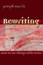 front cover of Rewriting