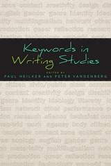 front cover of Keywords in Writing Studies