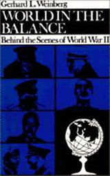 front cover of World in the Balance