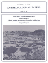 front cover of Main Ridge Community At Lost City