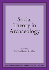 front cover of Social Theory In Archaeology