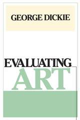 front cover of Evaluating Art