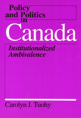 front cover of Policy Politics Canada