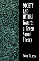 front cover of Society and Nature